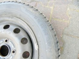 Koła felgi opony kpl Focus Fiesta Fusion 185/65/r14 Cormoran całoroczne