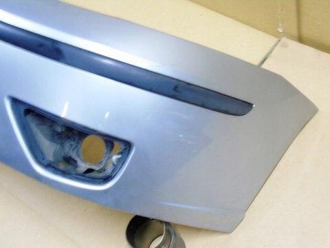 Zderzak przedni przód Ford Focus Mk1 Lift srebrny