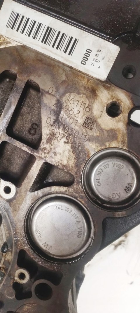 Blok silnika 2.0 Tdi Superb 3 Golf 7 Passat B8 Audi A3 A4 A5 CRL 03N103011A