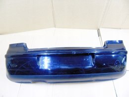 Zderzak tył tylny Volkswagen Polo IV 9N3 czarny 6Q6807421