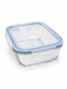 Lunchbox pojemnik na żywność 1l szklany z pokrywką hermetyczny 1000ml 20x15