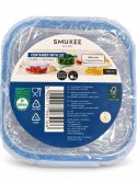 Lunchbox pojemnik na żywność szklany z pokrywką hermetyczny 750ml 15x15x7