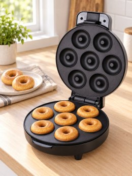 Opiekacz do donutów okrągłych poczków Hoffen WM-6431-3 1200W na 7 pączków