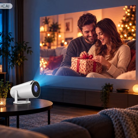 Projektor FOREVER FP-100 Smart Android WiFi Bluetooth 40 - 150″ Full HD