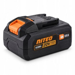 Akumulator NITEO 20V 4.0 4 Ah Li-Ion bateria do elektronarzędzi Max System