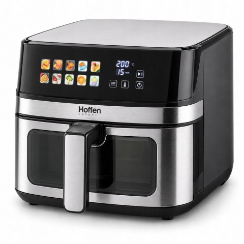 Frytkownica beztłuszczowa Hoffen Expert 8 L - 2200 W Air fryer dwie grzałki