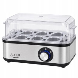 Jajowar ADLER AD 4486 na 8 jajek miękkie średnie lub twarde 800 W 8 jaj