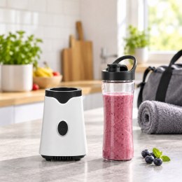 Blender fitness 350 W przenośny bidon 600 ml do koktajli smoothie zamykany