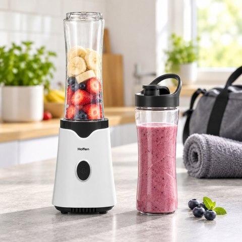 Blender fitness 350 W przenośny bidon 600 ml do koktajli smoothie zamykany