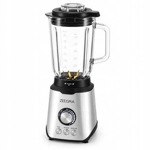 Blender kielichowy ZEEGMA Grand Vitamine 1,75L szklany do koktajli i lodu