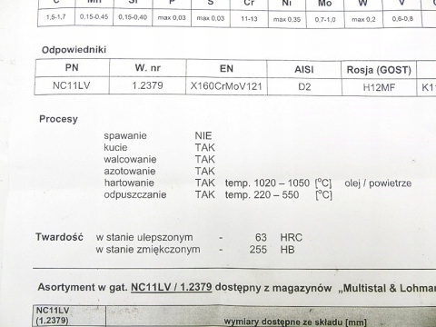 NÓŻ OSTRZE ROZDRABNIACZ DO MŁYNKA KRUSZARKI NÓŻ OSTRZE ROZDRABNIACZ DO MŁYNKA KRUSZARKI