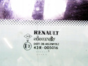 SZYBA KLAPY BAGAZNIKA RENAULT CLIO II 5D