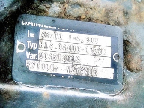 DYFERENCJAŁ MERCEDES ATEGO I 1523 DYFERENCJAŁ MERCEDES ATEGO I 1523