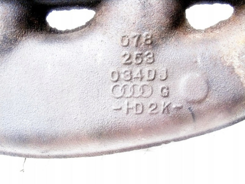 KOLEKTOR WYDECHOWY AUDI 2.4 V6 BDV A4 A6 KOLEKTOR WYDECHOWY AUDI 2.4 V6 BDV A4 A6