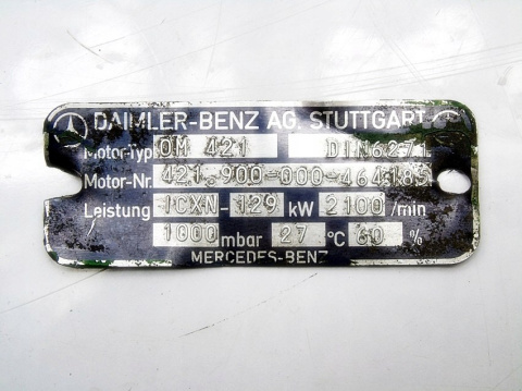 NAKRĘTKA WTRYSKU MERCEDES OM 421 O303 NG 10964ccm NAKRĘTKA WTRYSKU MERCEDES OM 421 O303 NG 10964ccm