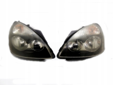 REFLEKTORY LAMPY PRZÓD KOMPLET RENAULT CLIO II FL