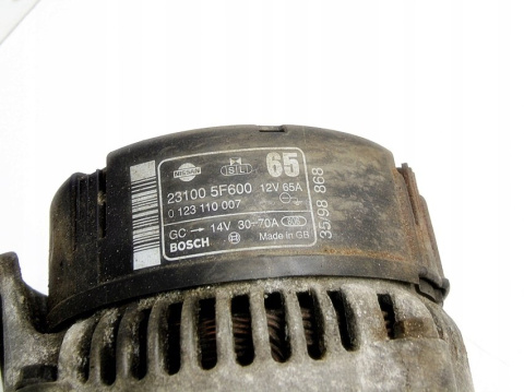 ALTERNATOR NISSAN 1.3 16V MICRA II ALTERNATOR NISSAN 1.3 16V MICRA II