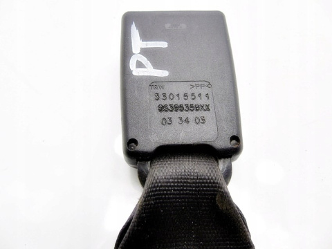 ZATRZASK PASA PRAWY TYŁ CITROEN C3 I 5D 2003r ZATRZASK PASA PRAWY TYŁ CITROEN C3 I 5D 2003r