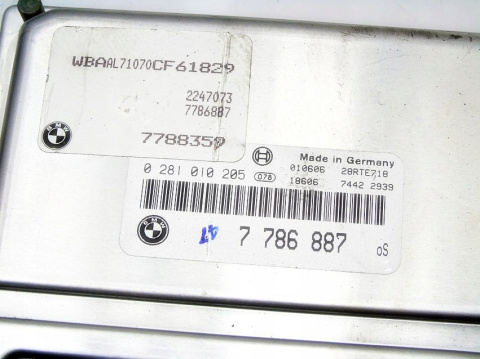 MODUŁ STEROWNIK BMW E46 SEDAN 2.0D MODUŁ STEROWNIK BMW E46 SEDAN 2.0D