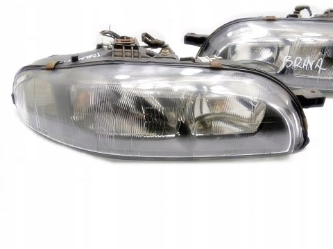 REFLEKTORY LAMPY PRZÓD FIAT BRAVA KOMPLET L+P REFLEKTORY LAMPY PRZÓD FIAT BRAVA KOMPLET L+P
