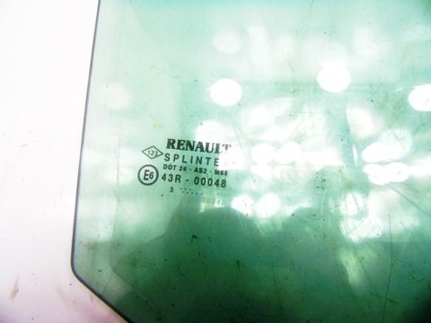 SZYBA DRZWI PRAWY TYŁ RENAULT CLIO II 1.5 DCI 5D SZYBA DRZWI PRAWY TYŁ RENAULT CLIO II 1.5 DCI 5D