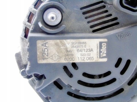 ALTERNATOR 125A 1.8 2.0 LAGUNA SCENIC MEGANE ALTERNATOR 125A 1.8 2.0 LAGUNA SCENIC MEGANE