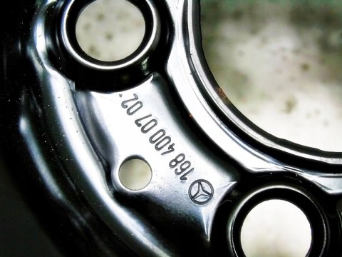KOŁO 15'' MICHELIN MERCEDES W168 A KLASA KOŁO 15'' MICHELIN MERCEDES W168 A KLASA