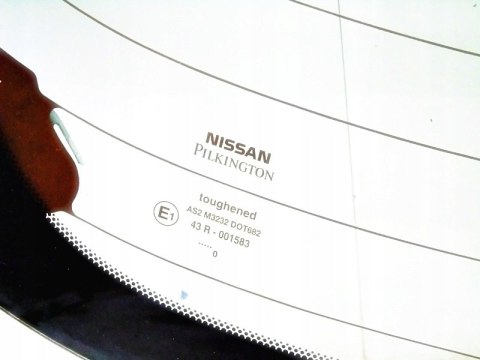 SZYBA KLAPY BAGAZNIKA NISSAN ALMERA N16 3D 1.5 16V SZYBA KLAPY BAGAZNIKA NISSAN ALMERA N16 3D 1.5 16V