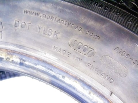 OPONY ZIMOWE NOKIAN WR 185/65 15'' komplet OPONY ZIMOWE NOKIAN WR 185/65 15'' komplet