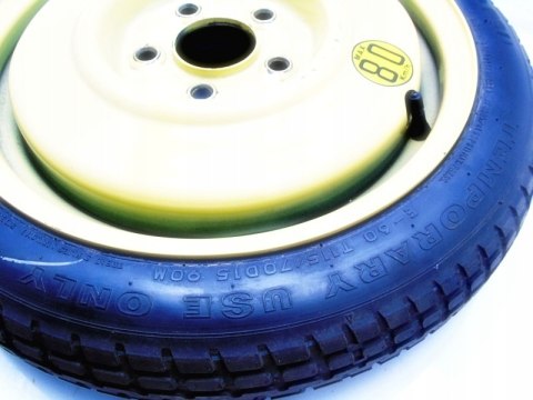 KOŁO DOJAZDOWE MAZDA 3 HB 5D 03-09r 1.4 KOŁO DOJAZDOWE MAZDA 3 HB 5D 03-09r 1.4