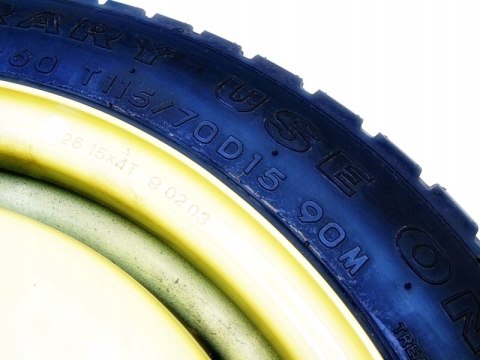 KOŁO DOJAZDOWE MAZDA 3 HB 5D 03-09r 1.4 KOŁO DOJAZDOWE MAZDA 3 HB 5D 03-09r 1.4