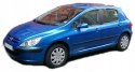 AMORTYZATORY TYŁ KOMPLET PEUGEOT 307 5D 1.6 16V