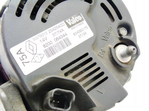 ALTERNATOR 74A 1.2 16V CLIO TWINGO KANGOO THALIA ALTERNATOR 74A 1.2 16V CLIO TWINGO KANGOO THALIA