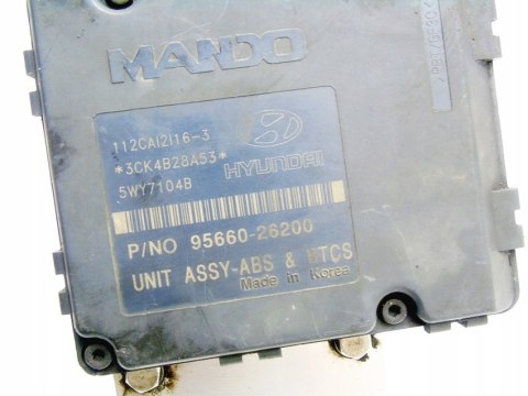POMPA STEROWNIK ABS 95660-26200 SANTA FE I 2.0 POMPA STEROWNIK ABS 95660-26200 SANTA FE I 2.0