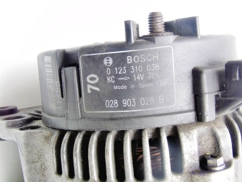 ALTERNATOR 70A 028903026B 1.9 D FELICIA POLO CADDY ALTERNATOR 70A 028903026B 1.9 D FELICIA POLO CADDY